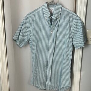 Brooks Brothers Blue Striped Button Down Shirt